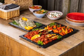 Barbecue party Smaragd